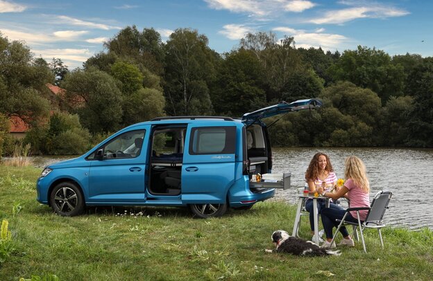 VW Caddy California | © Foto: Volkswagen Nutzfahrzeuge (Pressebild)