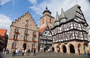 © Alsfeld, plaza del mercado  © Deutsche Märchenstraße