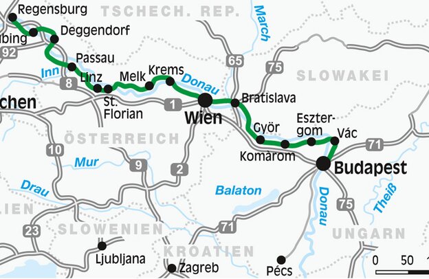Mapa de Ruta, Ruta de los Emperadores y Reyes