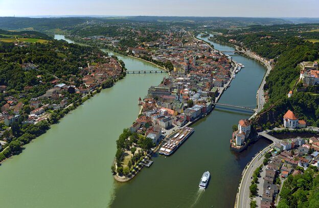 © Passau Dreiflüsseeck © Passau Tourismus e.V., Hajo Dietz