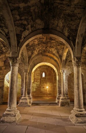 © Cripta de las ruinas del monasterio de Memleben © IMG Investitions- und Marketinggesellschaft Sachsen-Anhalt mbH