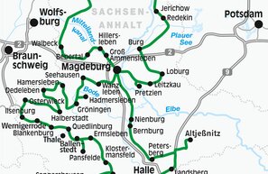 Mapa de Ruta, La ruta del Románico Alemana