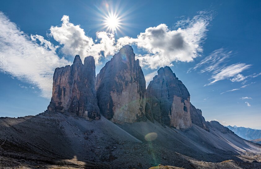 Tre Cime di Lavaredo, ruta de los Dolomitas: la gran vuelta con autocaravana | © Tre Cime di Lavaredo, Foto: Stefan Eilenlehner