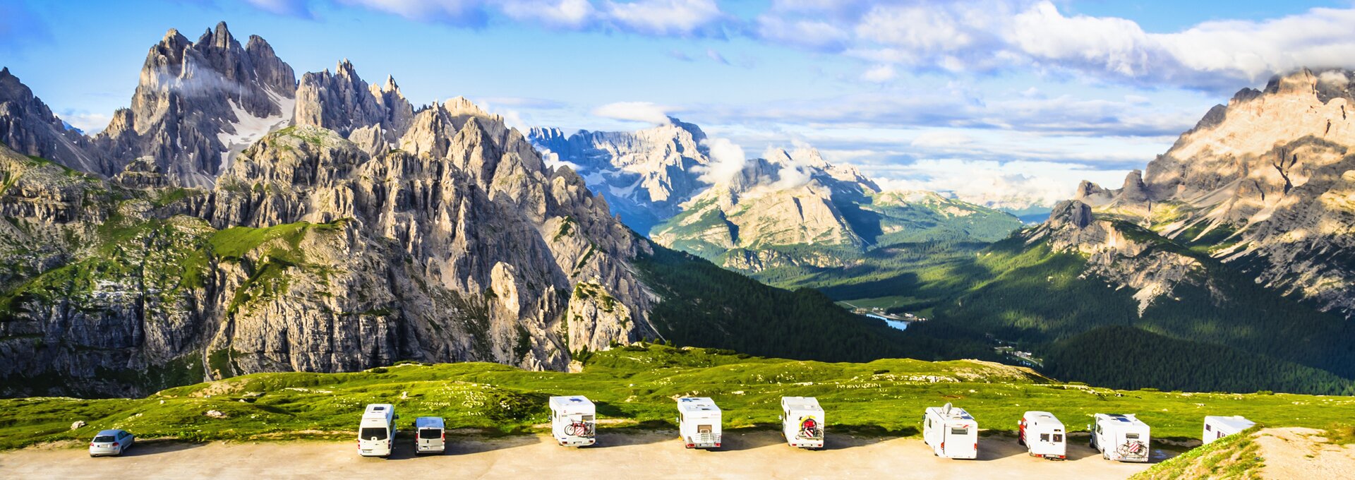Tre Cime Tirol del Sur, ruta de los Dolomitas: la gran vuelta con autocaravana | © Tre Cime, Foto: Anna Jedynak, Shutterstock Tre Cime Tirol del Sur, ruta de los Dolomitas: la gran vuelta con autocaravana | © Tre Cime, Foto: Anna Jedynak, Shutterstock