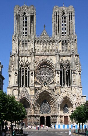 Catedral de Reims - Francia | © Catedral de Reims - Francia ©bodoklecksel, CC BY-SA 3.0, via Wikimedia Commons