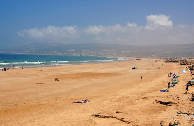 Playa de Taghazout - Marruecos | © Playa de Taghazout - Marruecos - Foto: iStock.com/tony4urban