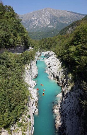 Kayak en Soča | © Kayak en Soča, Foto: Slovenia.info