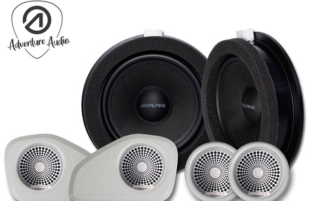 Alpine Adventure Audio para Ford Transit - SPC-106TRA7 | © ALPS ALPINE Europe GmbH